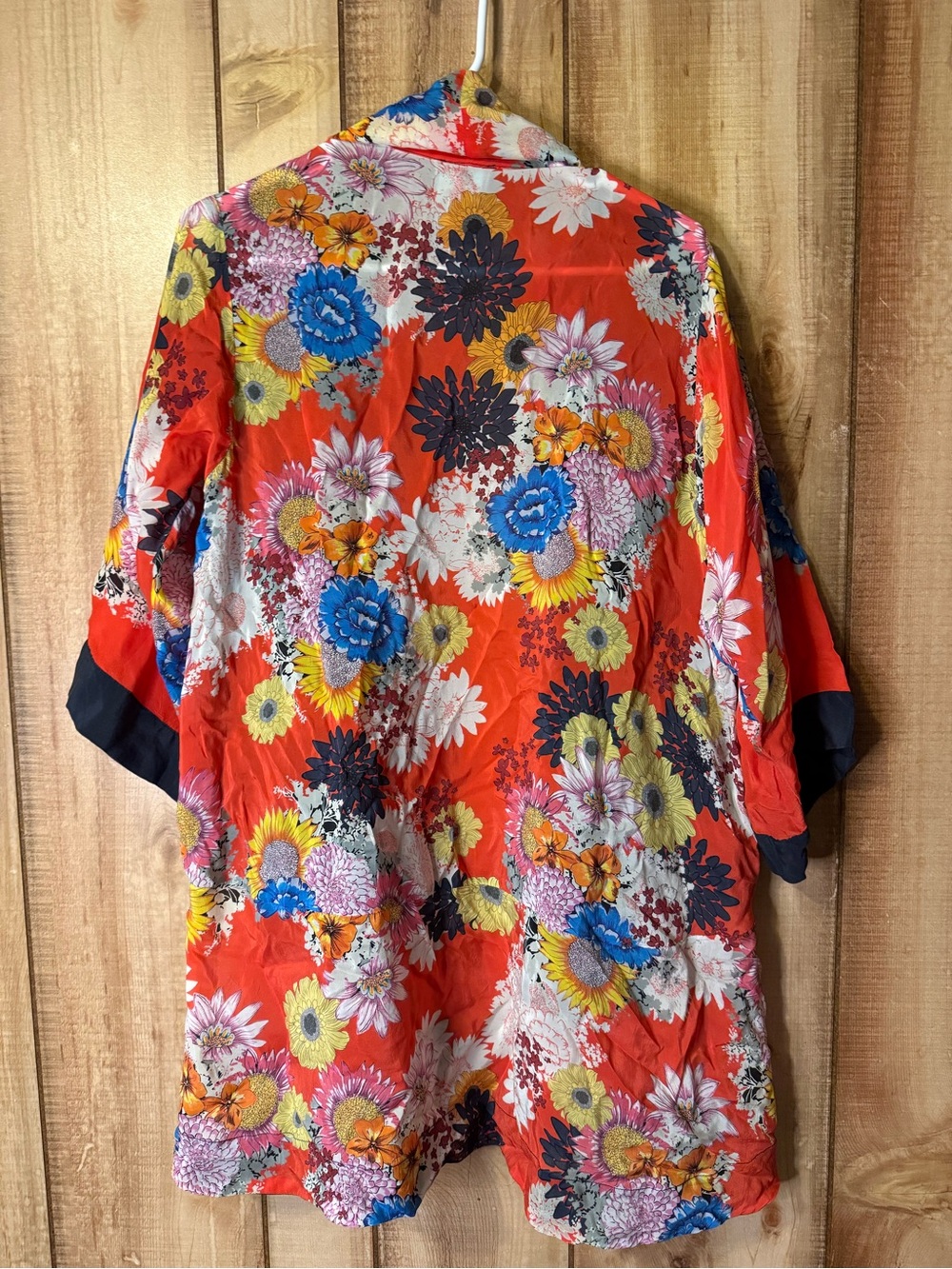 Johnny Was Mishka Rose
Embroidery Silk Kimono Jacket $288 Retail - Picture 12 of 14